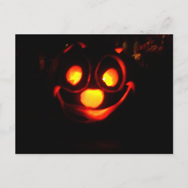 Carte Postale Jack O'Lantern All A'Glow (Devant)