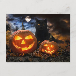 Carte postale "Jack O'Lanterns & Jet"