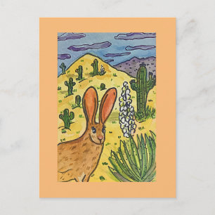 Carte Postale Jack Rabbit, Parodie d'art originale