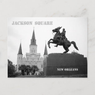 Carte Postale Jackson Carré, Nouvelle-Orléans