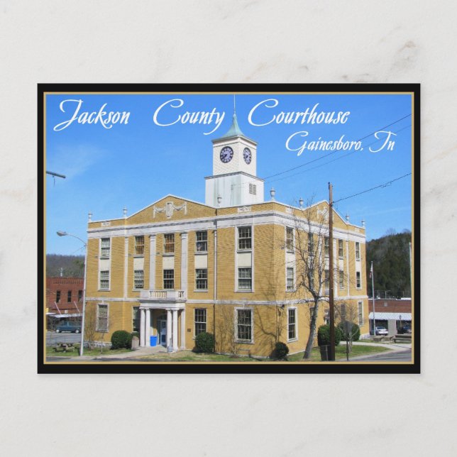 Carte Postale Jackson County Courthouse - Gainesboro, TN (Devant)