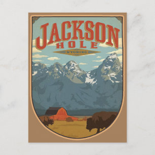 Carte postale Jackson Hole Wyoming