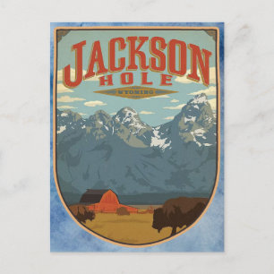 Carte postale Jackson Hole Wyoming