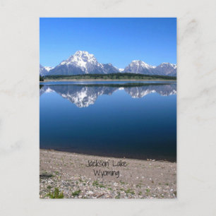 Carte Postale Jackson Lake, Wyoming