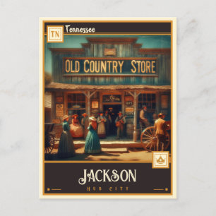Carte Postale Jackson, Tennessee   VINTAGE
