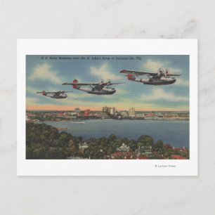 Carte Postale Jacksonville, FL - Bombardiers de la Marine au-des