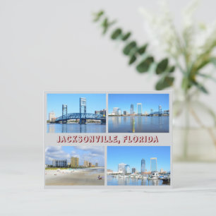 Carte postale Jacksonville, Florida Holiday