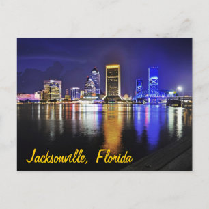 Carte Postale Jacksonville, Floride, États-Unis