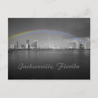 Carte Postale Jacksonville, Floride Rainbow