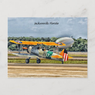 Carte Postale Jacksonville Vintage Floride