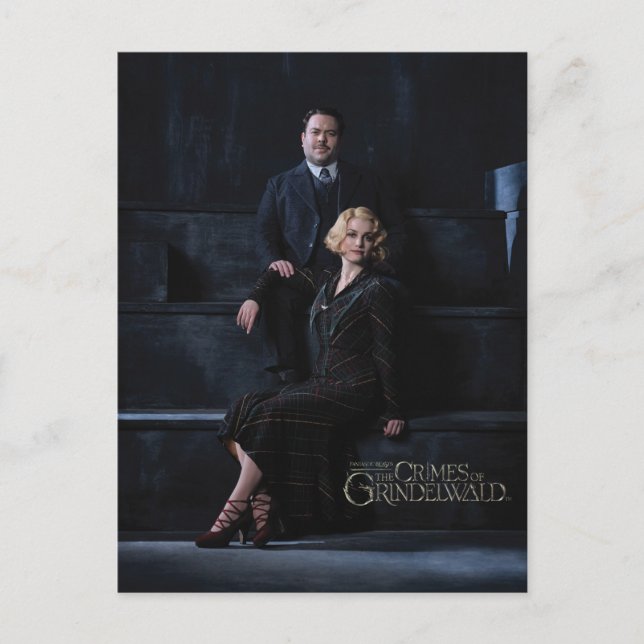 Carte Postale JACOB KOWALSKI™ Et QUEENIE GOLDSTEIN™ Photo (Devant)