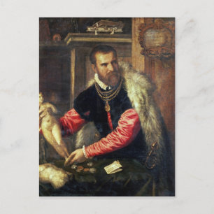 Carte Postale Jacopo Strada expert en art