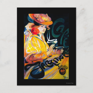 Carte Postale Jacqmotte Caf � Poster Vintage Europe