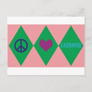 Carte Postale Jacquard de crosse