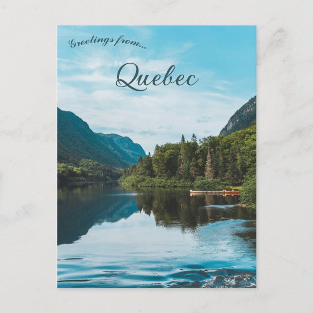 Carte Postale Jacques Cartier National Park Quebec Canada (Devant)
