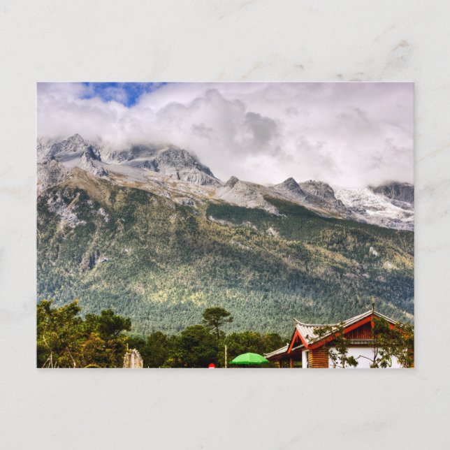 Carte Postale Jade Dragon Snow Mountain (Devant)