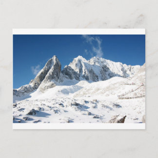 Carte postale Jade Dragon Snowy Mountain