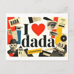 Carte Postale "J'adore Dada"