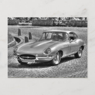 Carte Postale Jaguar E-Type
