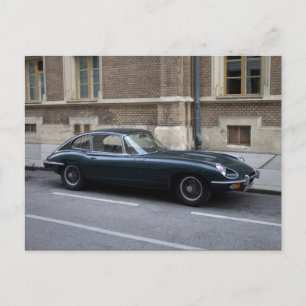 Carte Postale Jaguar E-Type Hardtop