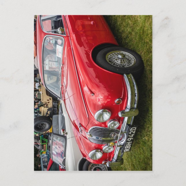 Carte Postale Jaguar Mark 2 - Salon de sport de luxe voiture (Devant)