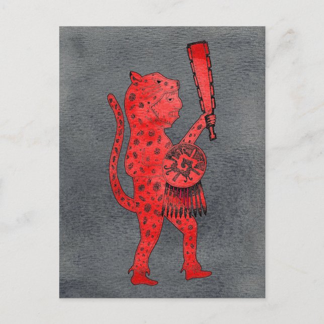 Carte postale Jaguar Warrior (Devant)