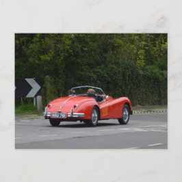 Carte Postale Jaguar XK140