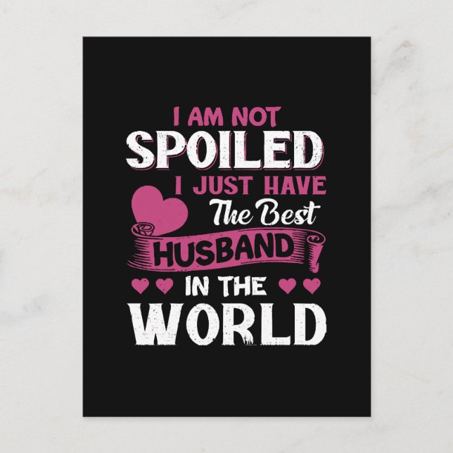 Carte Postale J'Ai Juste Le Meilleur Mari Au Monde (Devant)