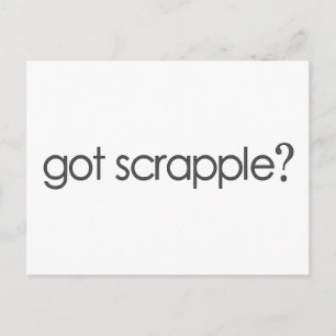 Carte Postale J'Ai La Scrappleã Appareche