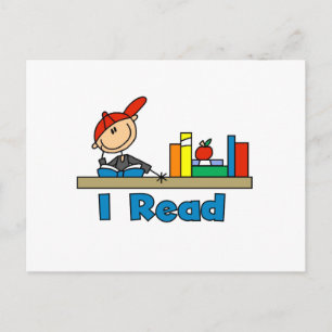 Carte Postale J'ai lu