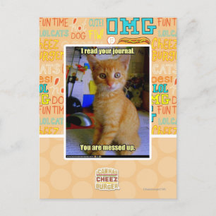 Carte Postale J'ai lu votre journal