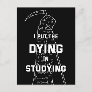 Carte Postale J'Ai Mis Le Mort En Étudiant - L'Humour De L'Unive
