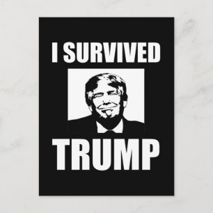 Carte Postale J'ai survécu aux élections anti-Trump de 2020 de T
