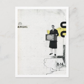 Carte Postale J'ai une télé