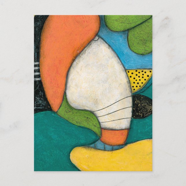 Carte postale 'J'ai vécu à Tortola' (Devant)