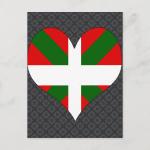 Carte Postale J'aime basque