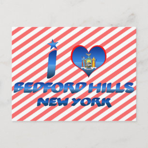 Carte Postale J'aime Bedford Hills, New York