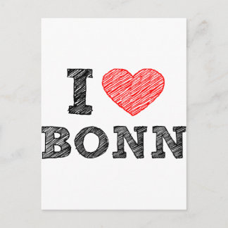 Carte Postale J'aime Bonn