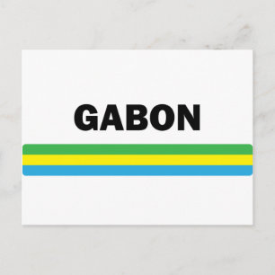 Carte Postale J'Aime Gabon
