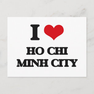 Carte Postale J'aime Ho Chi Minh Ville
