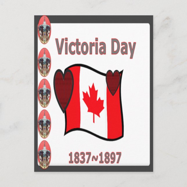 Carte Postale J'aime la collection du Canada (Devant)