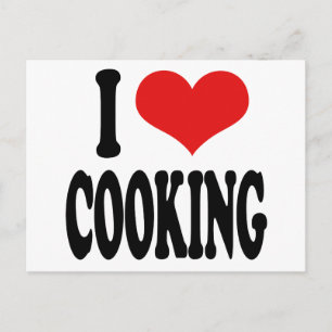 Carte Postale J'aime la Cuisine