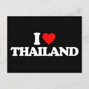 CARTE POSTALE J'AIME LA THAÏLANDE