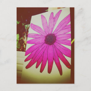 Carte Postale J'aime le courrier - Tournesol