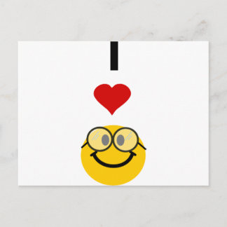Carte Postale J'aime les nerfs