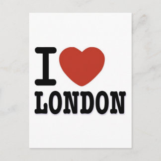 CARTE POSTALE J'AIME LONDRES
