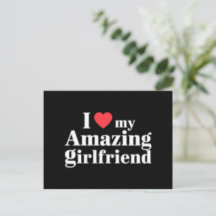 Carte Postale J'Aime Ma Fille Extraordinaire J'Aime Mon Hot Gf