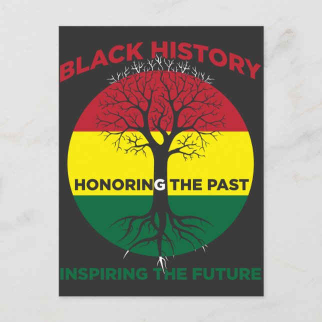 Carte Postale J'aime mes racines Fierté Afrique Afro Fière Afriq (Devant)