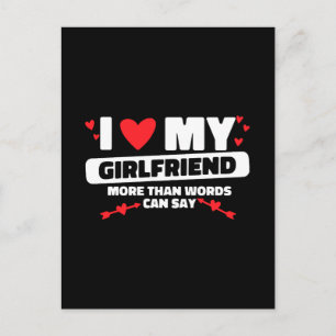 Carte Postale j'aime mon amie coeur