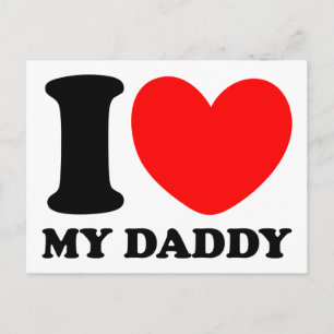 Carte Postale J'Aime Mon Papa